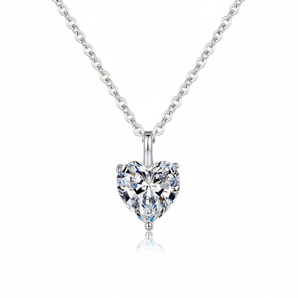 925 Moissanite Vintage Necklace