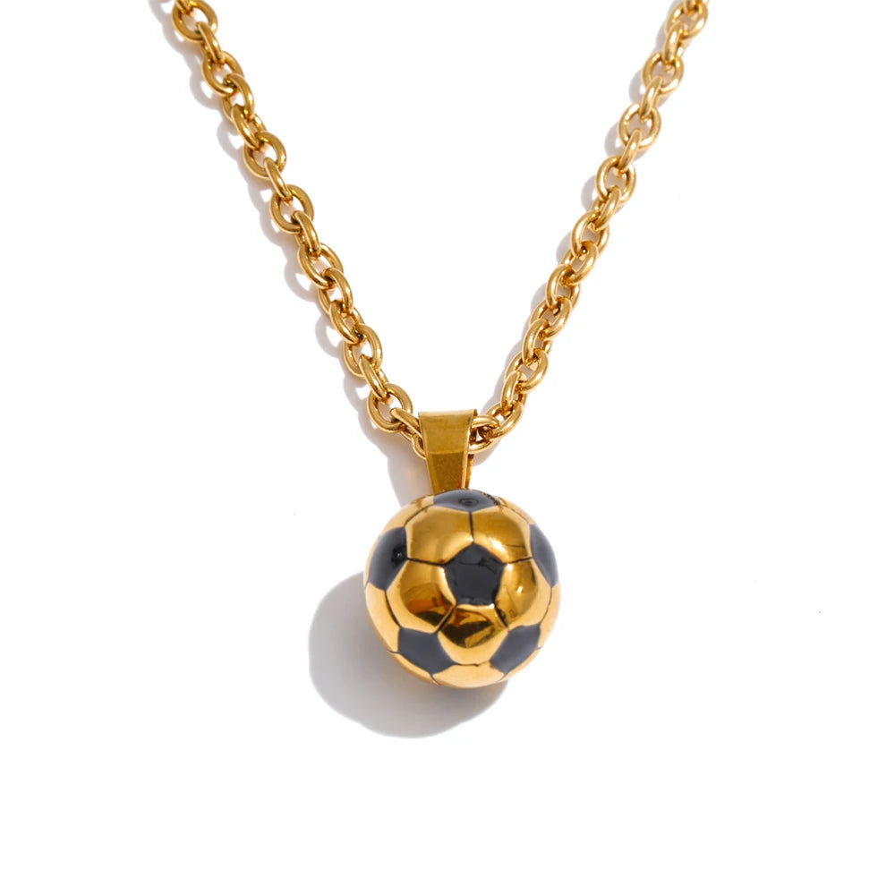 18K Gold Plated Soccer Jewelry Ball
