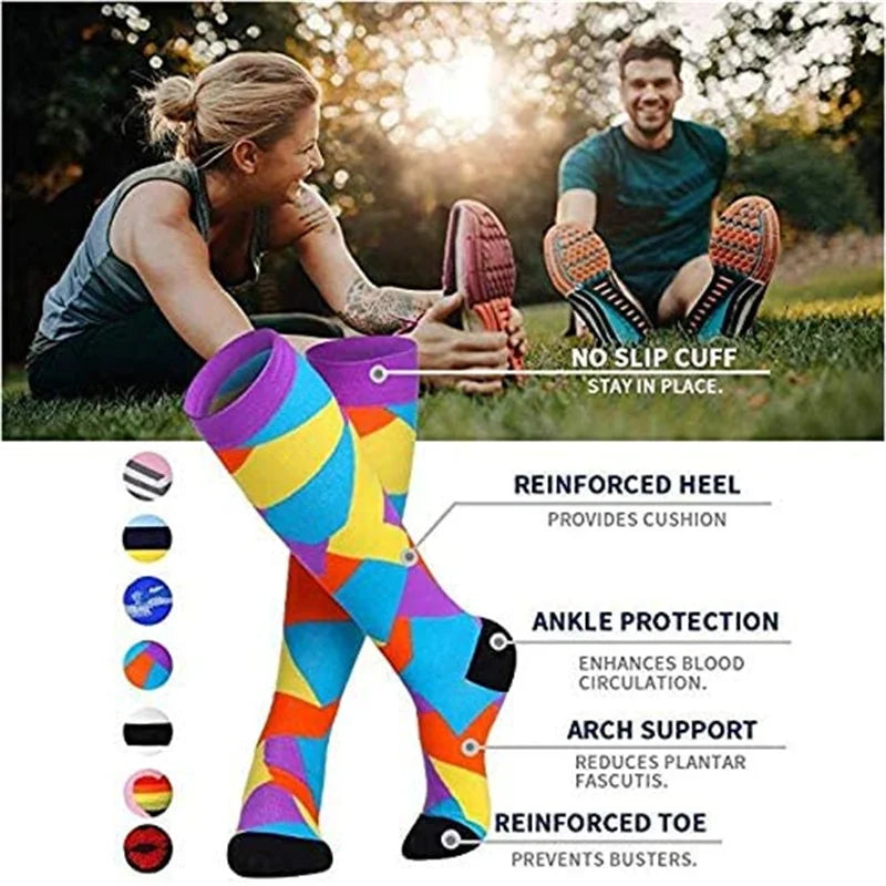 Breathable Compression Socks Daily Support