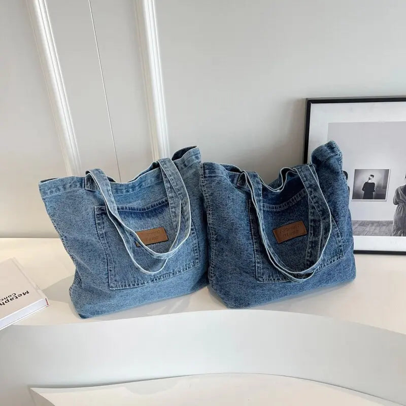 Denim Shoulder Bag