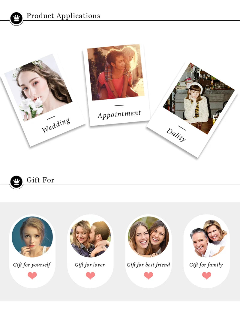 Five Clover Necklace Bracelet Earrings 18K Gold Plated Jewelry Set