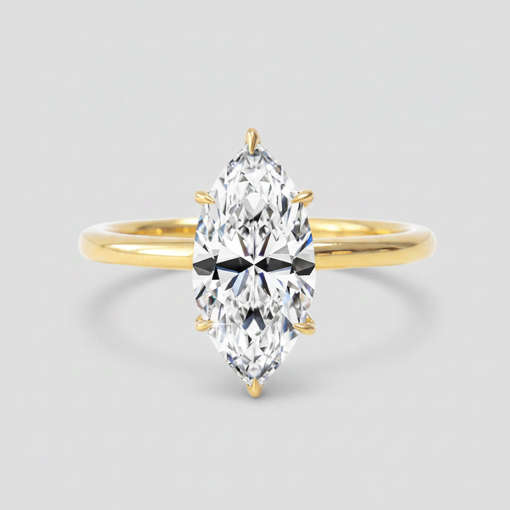 3 Carat Oval Cut Moissanite Ring