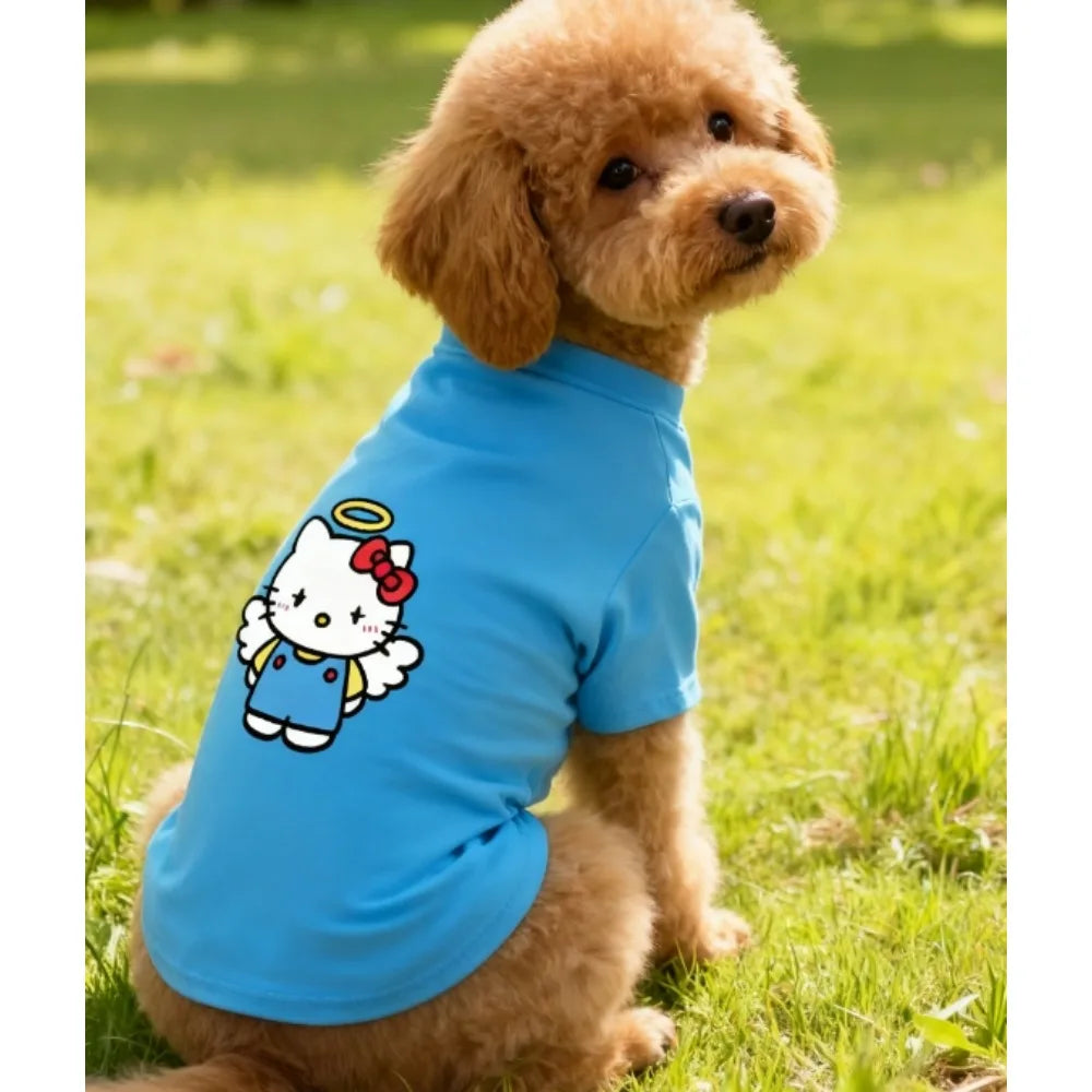 Sanrio Cartoon Print Pet T-Shirt
