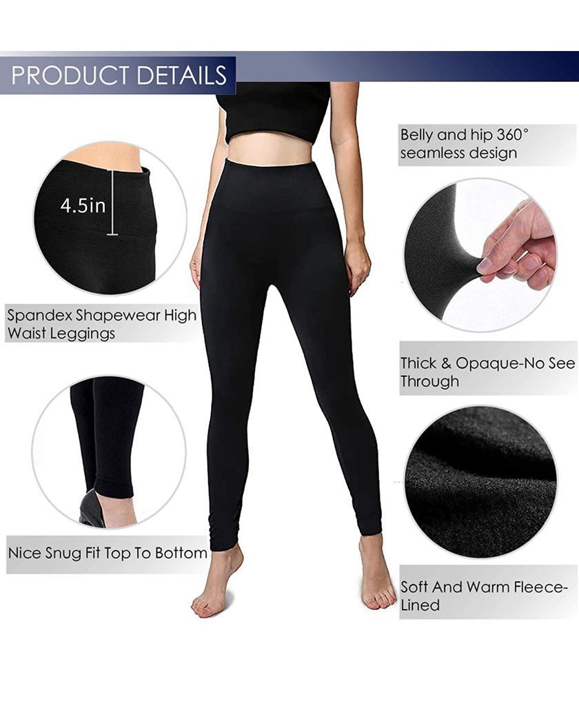 Women‚ Äôs Fleece Leggings High Waist Stretchy Warm Leggings One Size - Infinity Beautiful Boutique