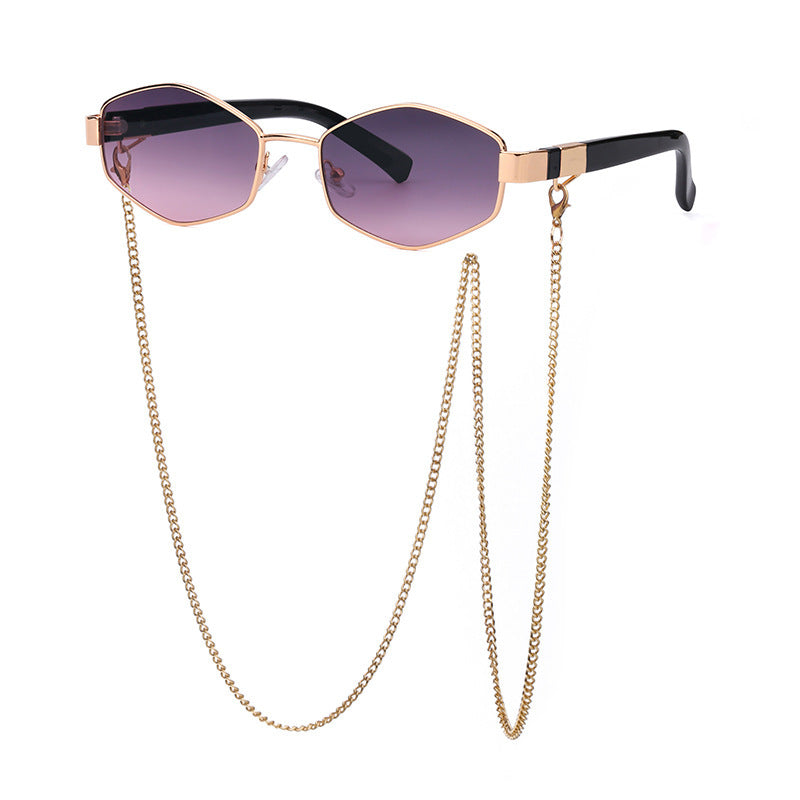Infinity Beautiful Women’s Chain Sunglasses – Korean Style Fashion Eyewear - Infinity Beautiful Boutique