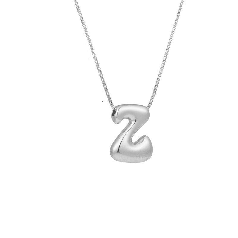 Gold Letter Initial Necklace – Statement Chain Jewelry