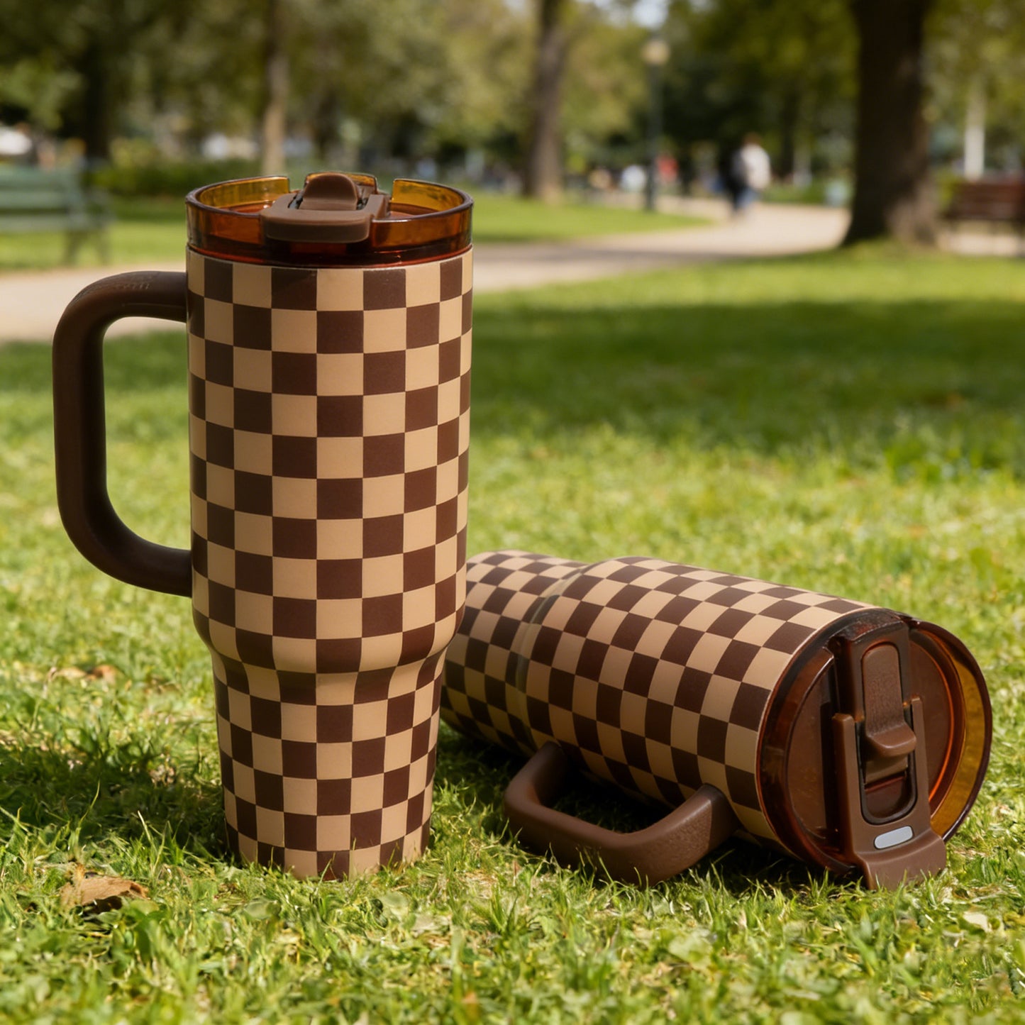 Stainless Steel Vacuum Insulated Tumbler with Handle