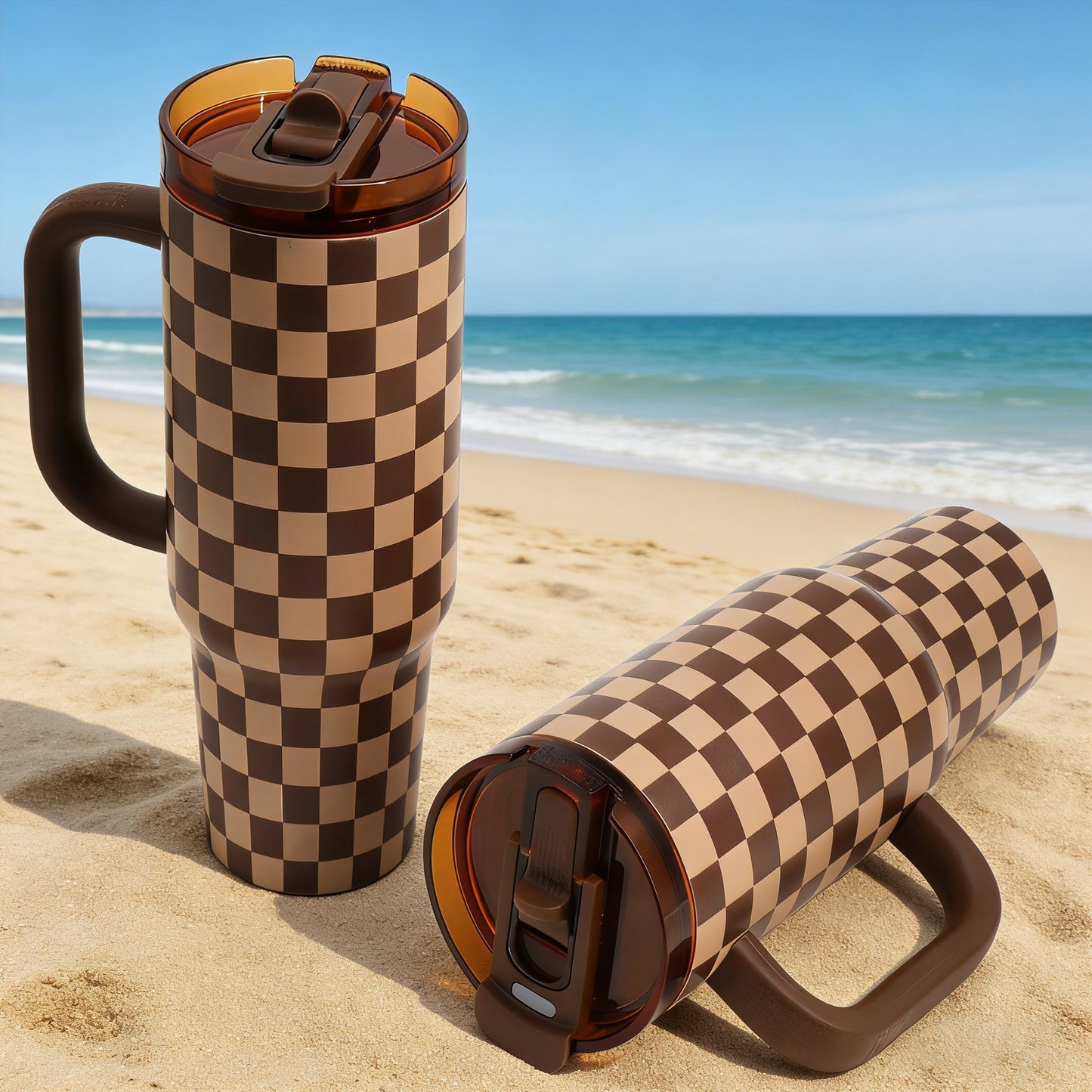Stainless Steel Vacuum Insulated Tumbler with Handle