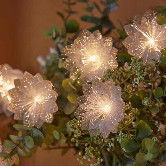 LED Optical Fiber Flower Light String Flashing Light Wedding - Infinity Beautiful Boutique