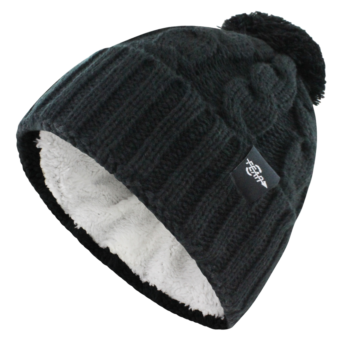 Warmest Plush Insulated Cuff Knit Pom Women Winter Beanie Hat Warm - Infinity Beautiful Boutique