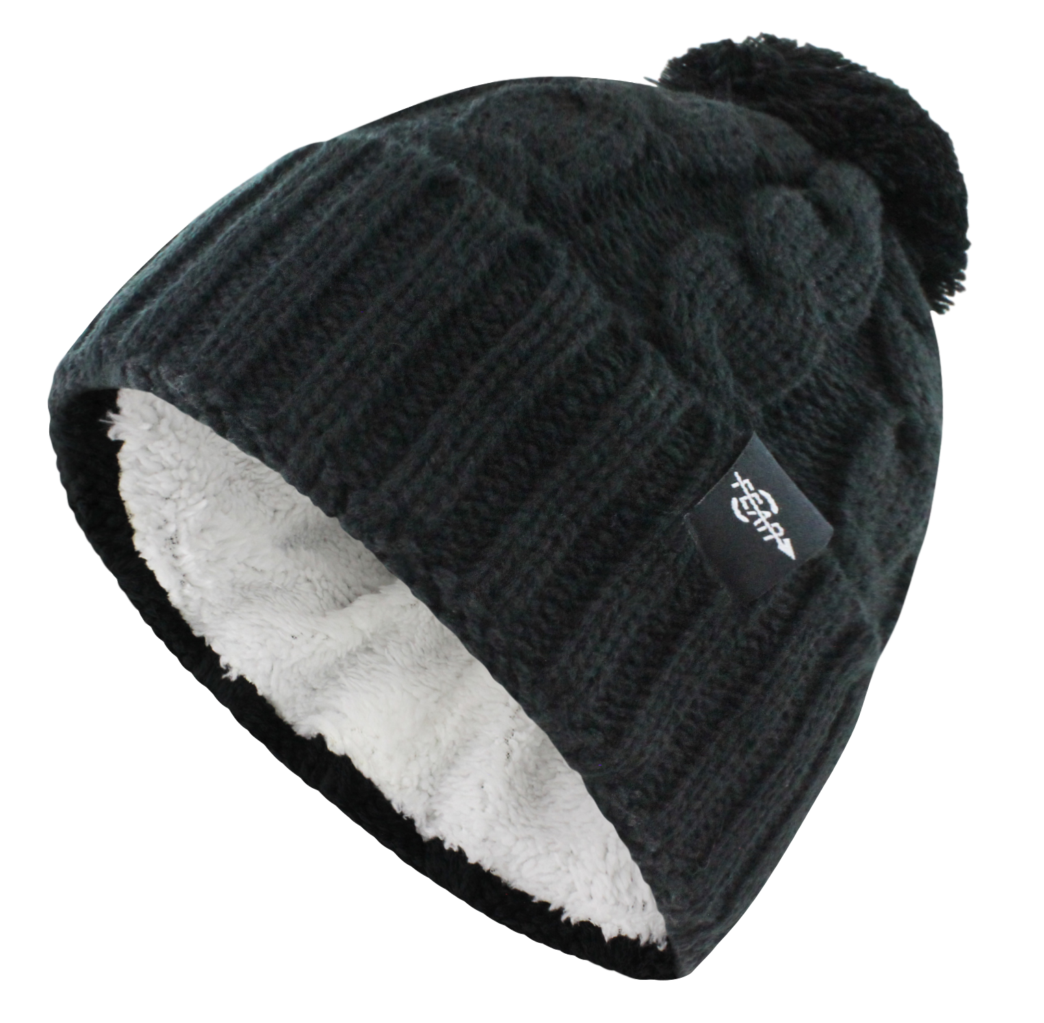 Warmest Plush Insulated Cuff Knit Pom Women Winter Beanie Hat Warm - Infinity Beautiful Boutique