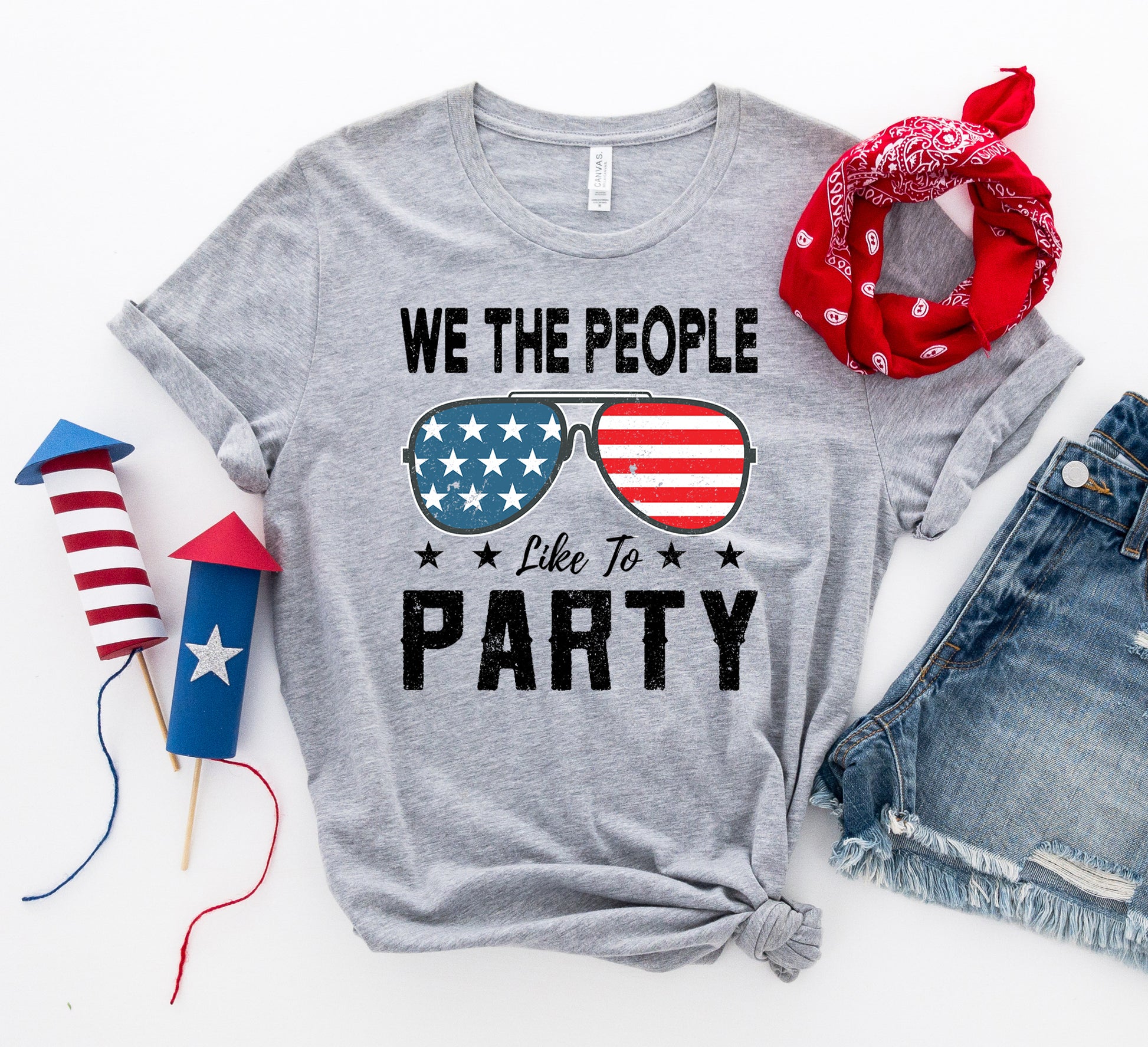 We the people like to party T-shirt - Infinity Beautiful Boutique