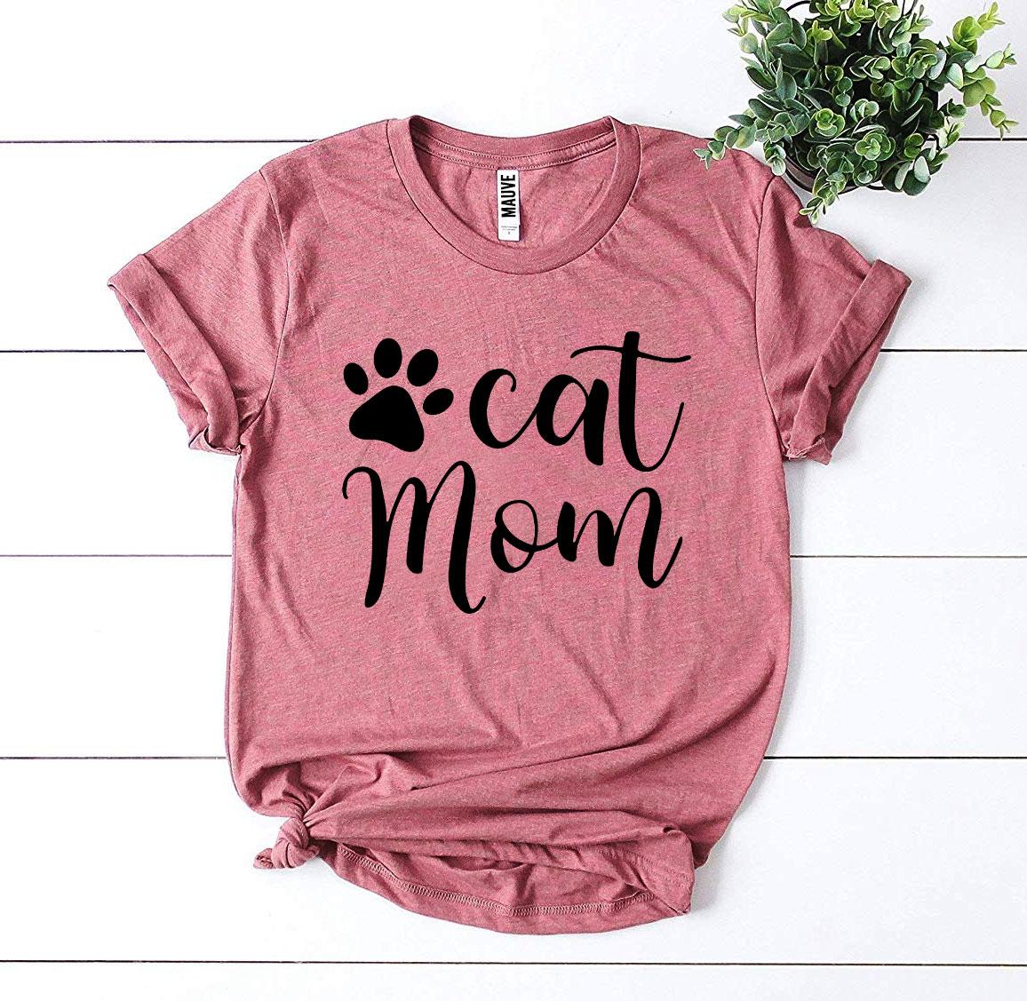 Cat Mom T-shirt - Infinity Beautiful Boutique