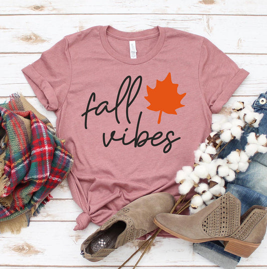 Fall Vibes T-shirt - Infinity Beautiful Boutique