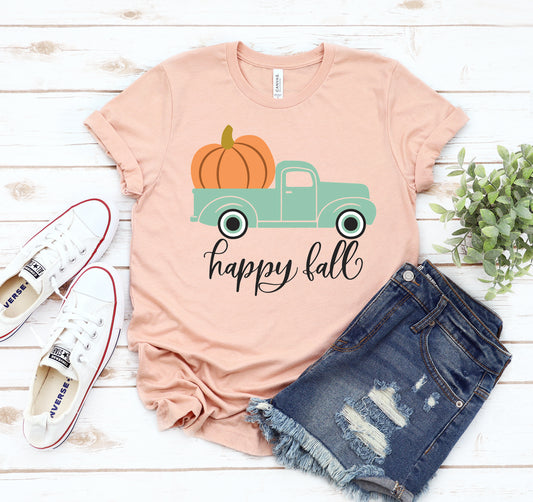 Happy Fall T-shirt - Infinity Beautiful Boutique