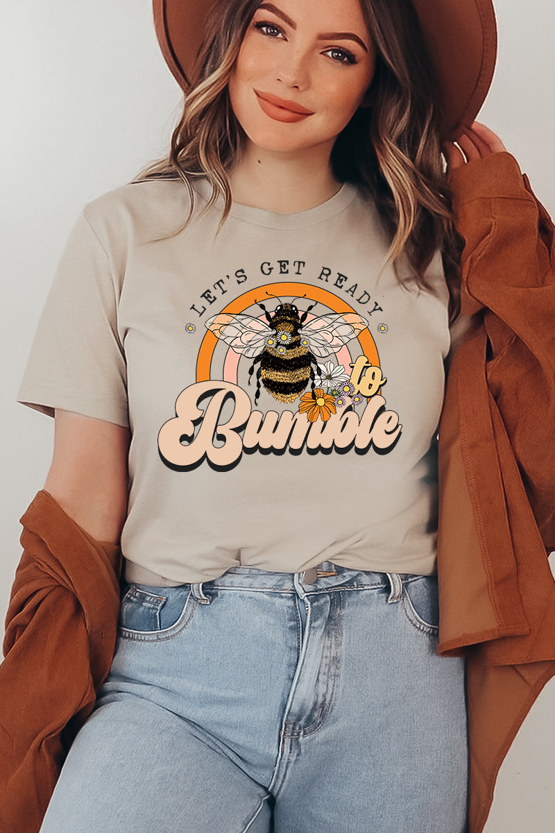 Let's Get Ready To Bumble T-shirt - Infinity Beautiful Boutique