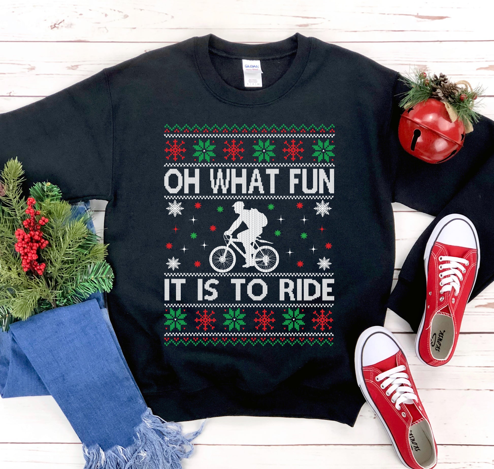 Oh What Fun Christmas Sweatshirt - Infinity Beautiful Boutique