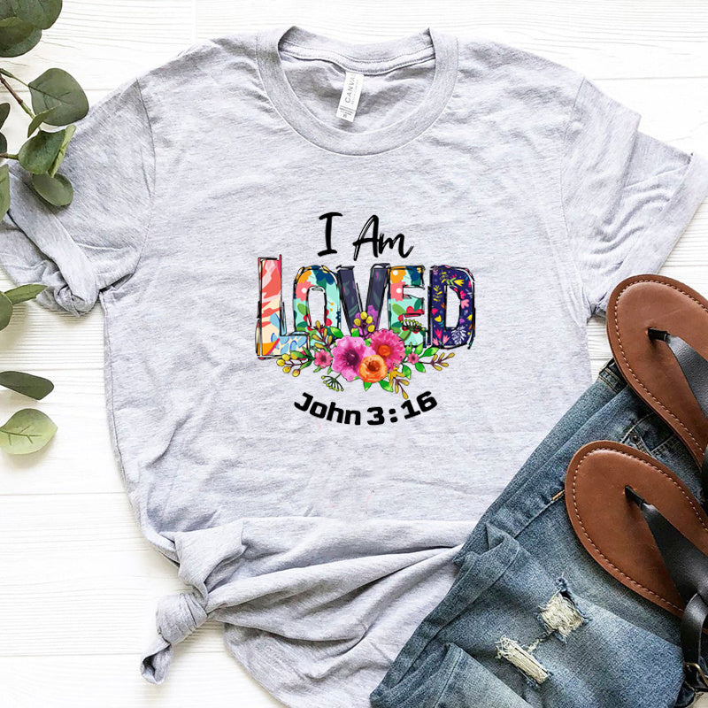 Beautiful Christian T-Shirt – Faith-Based Bible Verse Tee for Women - Infinity Beautiful Boutique