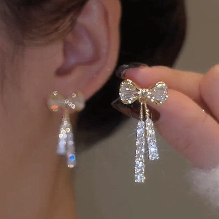 Infinity Beautiful Rhinestone Butterfly Earrings – Elegant INS Fashion Jewelry for Women - Infinity Beautiful Boutique