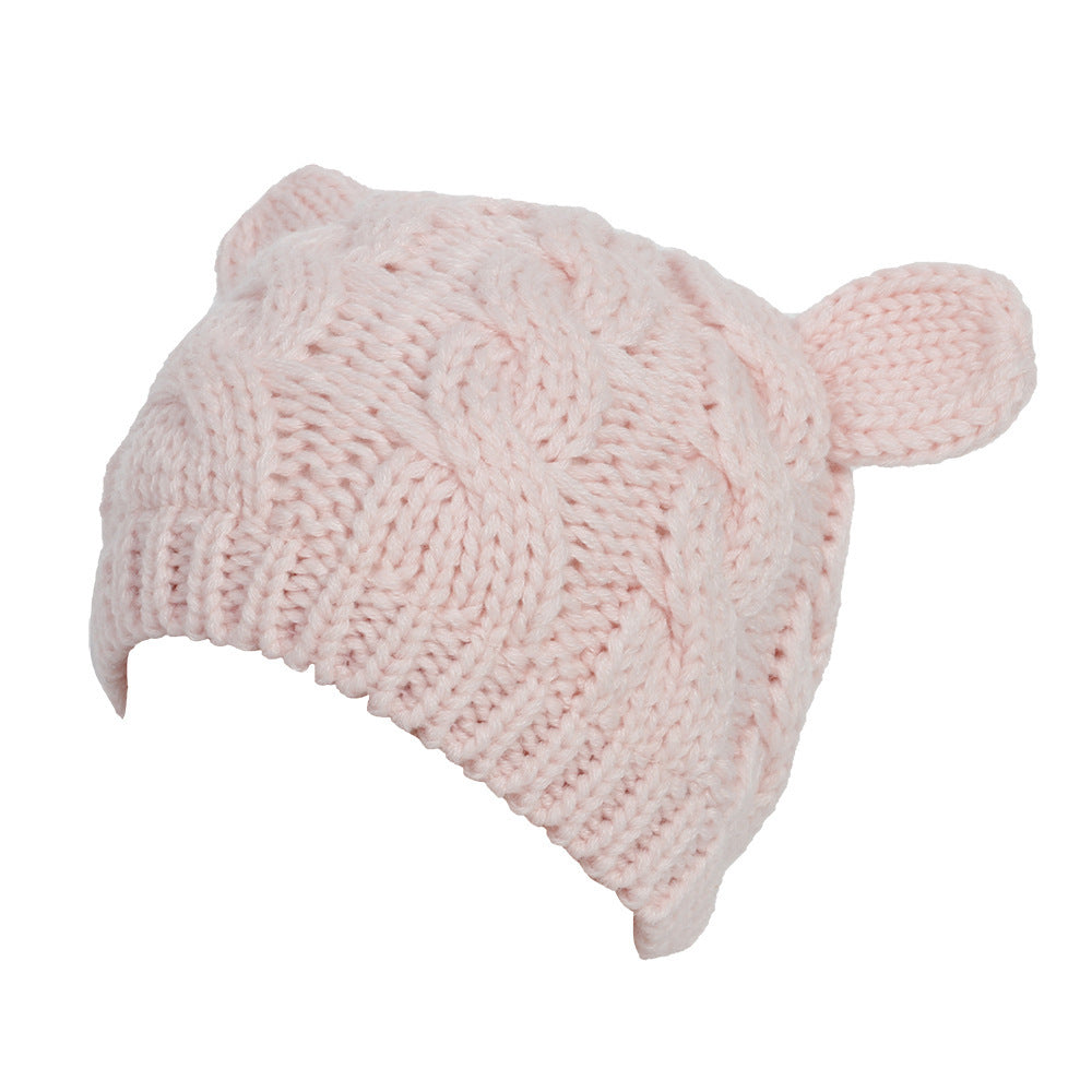 Infinity Beautiful Handmade 3D Cat Ear Beanie – Cute Knitted Winter Hat - Infinity Beautiful Boutique