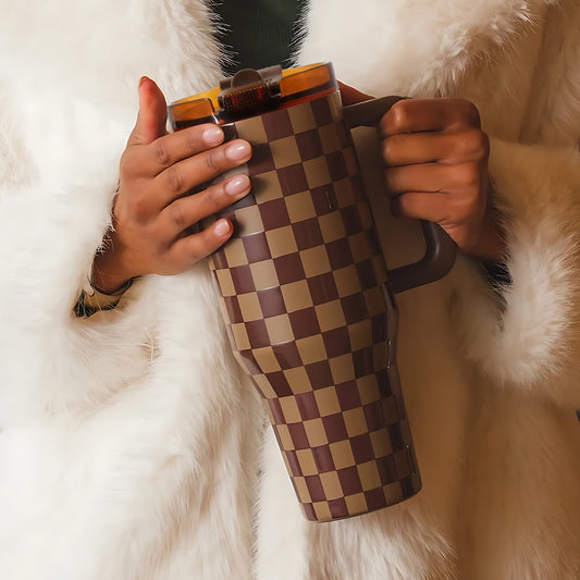 Stainless Steel Vacuum Insulated Tumbler with Handle