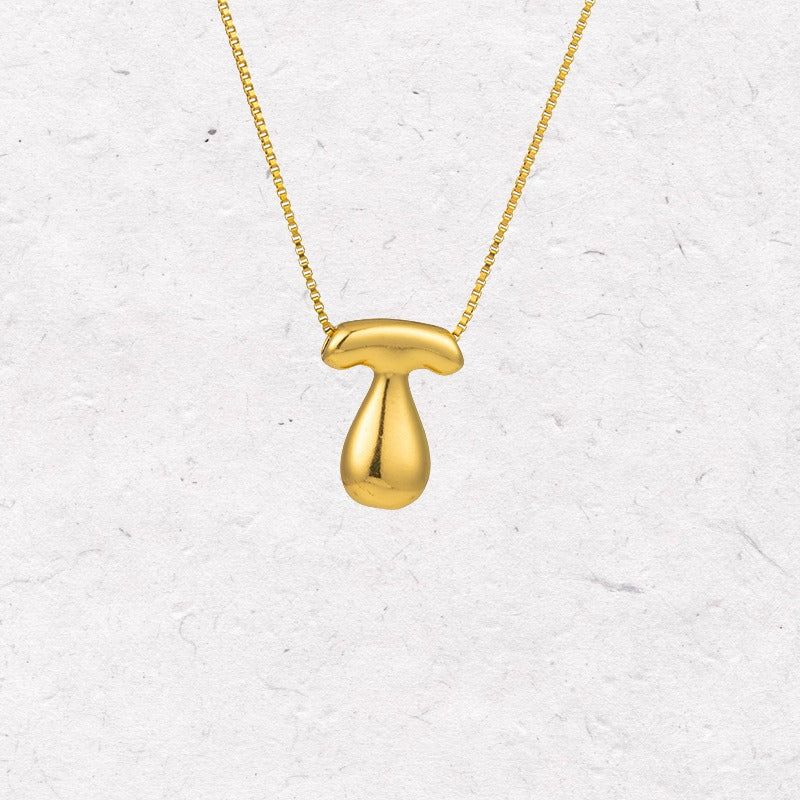 Gold Letter Initial Necklace – Statement Chain Jewelry