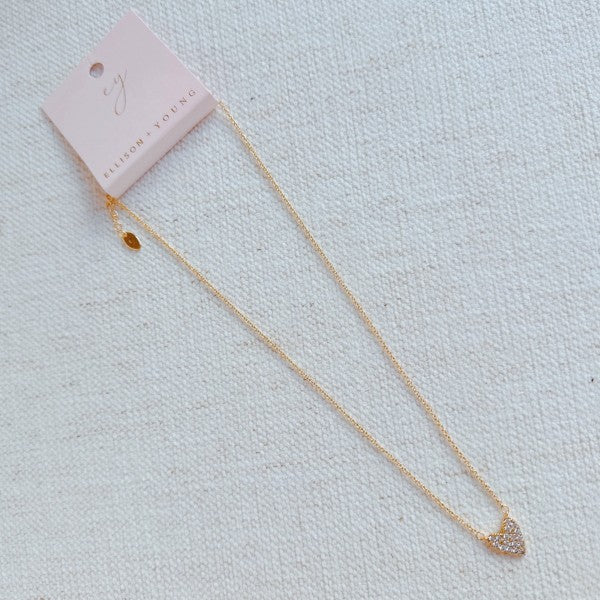 Infinity Beautiful Minimalist Heart Charm Necklace - Infinity Beautiful Boutique