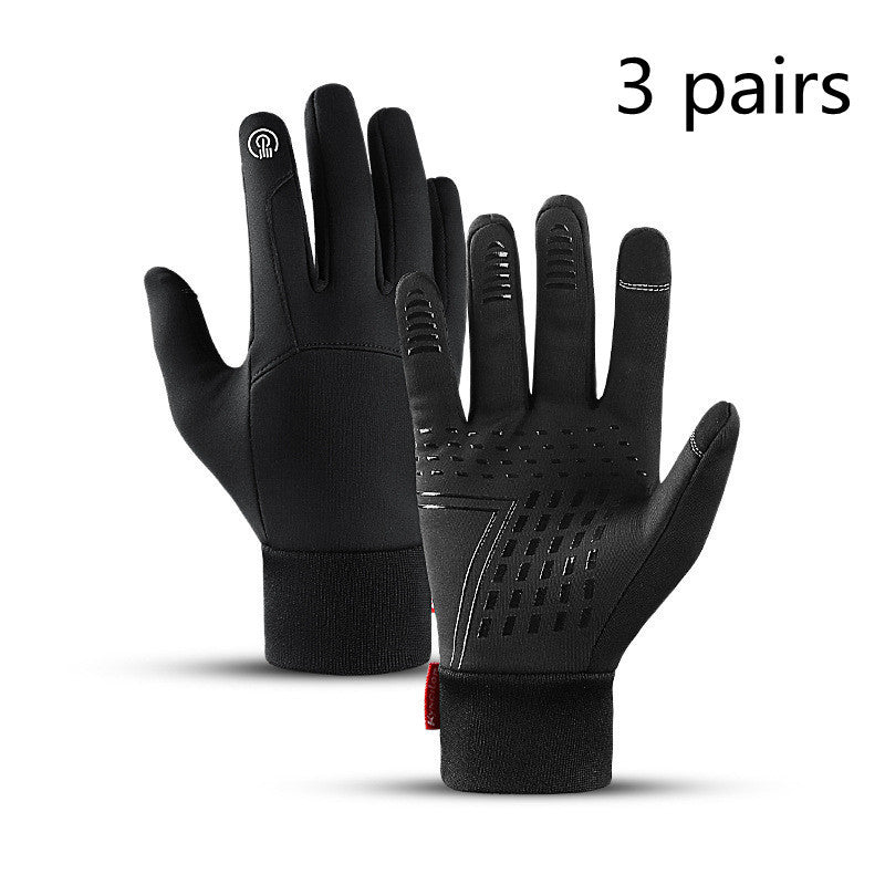 Men's Sports Touch Screen Windproof Warm Gloves - Infinity Beautiful Boutique