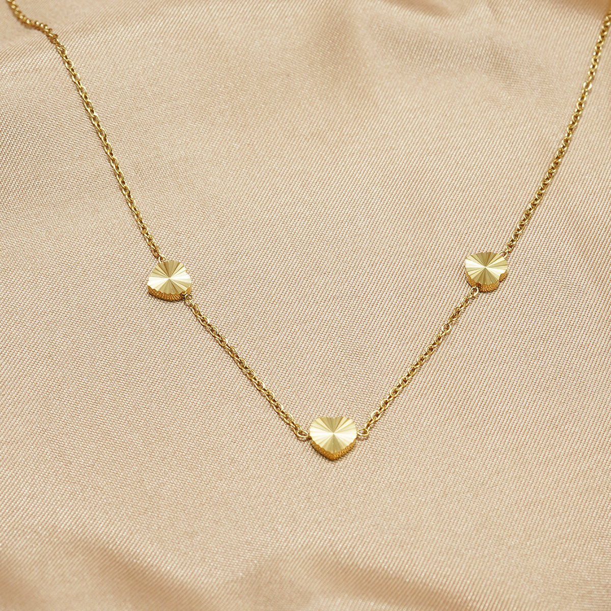 Infinity Beautiful 18K Gold Plated Minimalist Heart Jewelry Set - Infinity Beautiful Boutique