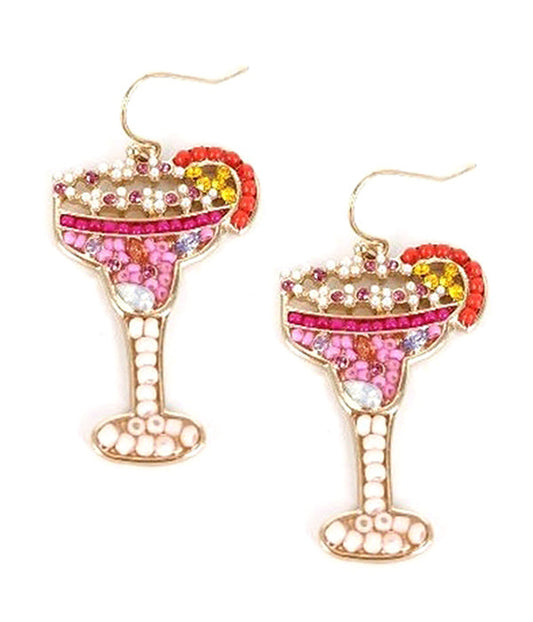 Infinity Beautiful Party Cocktail Statement Earrings