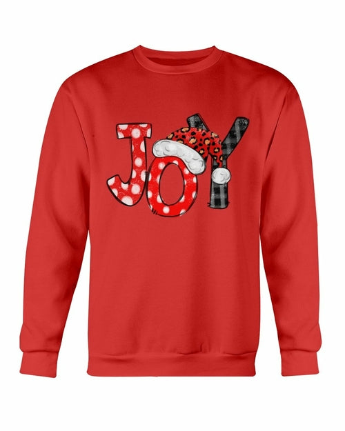 Joy Santa Christmas Sweatshirt - Infinity Beautiful Boutique