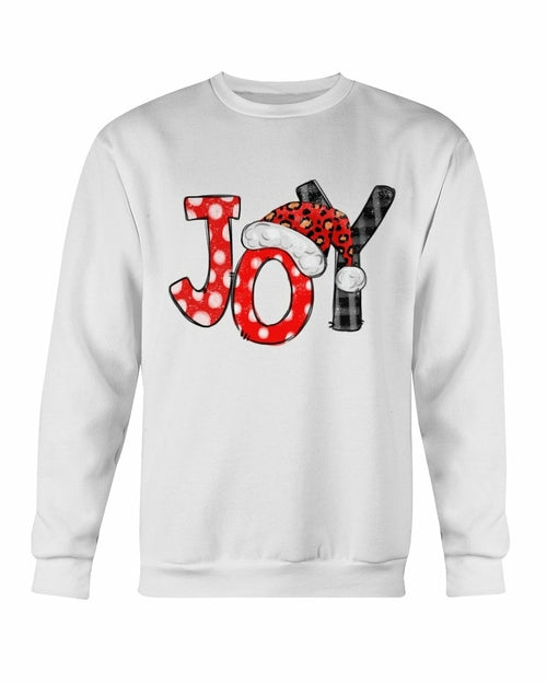Joy Santa Christmas Sweatshirt - Infinity Beautiful Boutique