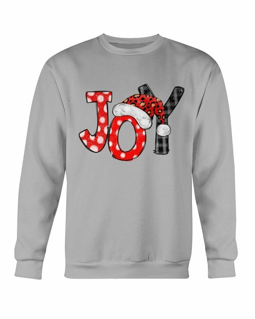 Joy Santa Christmas Sweatshirt - Infinity Beautiful Boutique