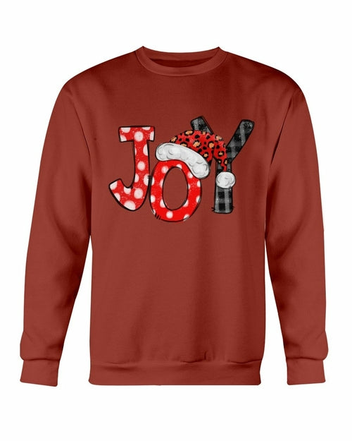 Joy Santa Christmas Sweatshirt - Infinity Beautiful Boutique