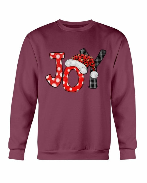 Joy Santa Christmas Sweatshirt - Infinity Beautiful Boutique