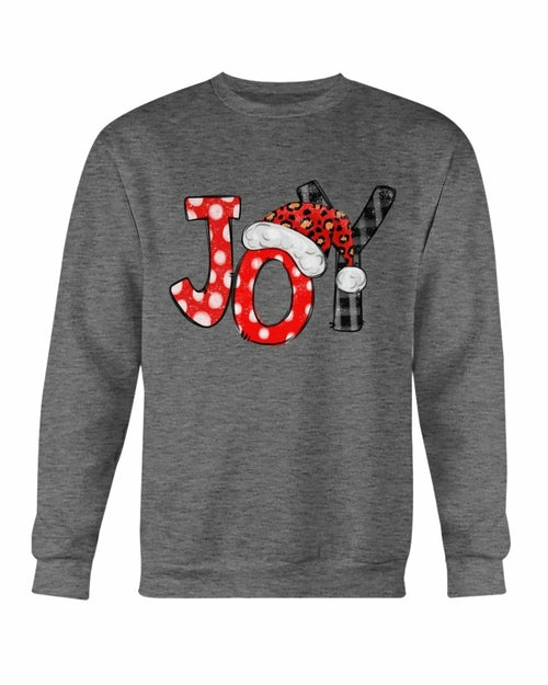 Joy Santa Christmas Sweatshirt - Infinity Beautiful Boutique