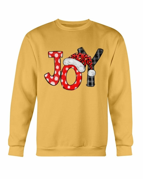 Joy Santa Christmas Sweatshirt - Infinity Beautiful Boutique