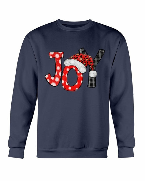 Joy Santa Christmas Sweatshirt - Infinity Beautiful Boutique
