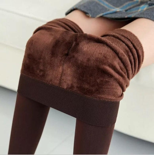 Women‚ Äôs Fleece Leggings High Waist Stretchy Warm Leggings One Size - Infinity Beautiful Boutique