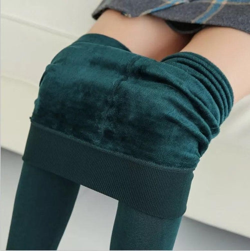Women‚ Äôs Fleece Leggings High Waist Stretchy Warm Leggings One Size - Infinity Beautiful Boutique
